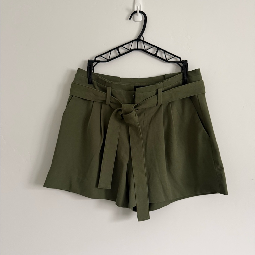 Banana Republic High Waist Olive Shorts